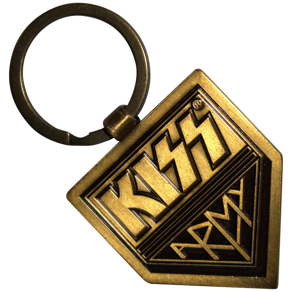 KISS - Gold Army Pennant / Double Sided